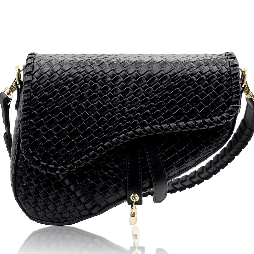 Fashion Saddle Shoulder Bag Clutch Purse Large Crossbody Satchel :]